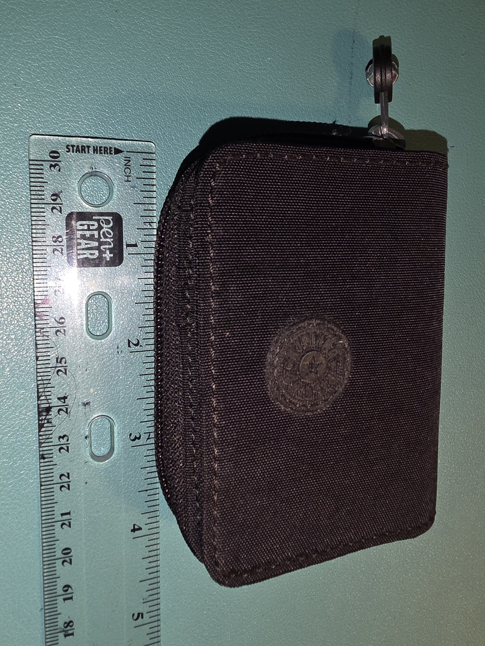 Kipling Black Zip Wallet